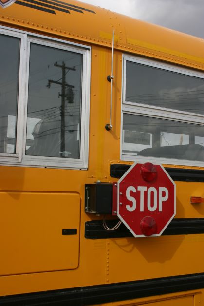 school bus stopsign