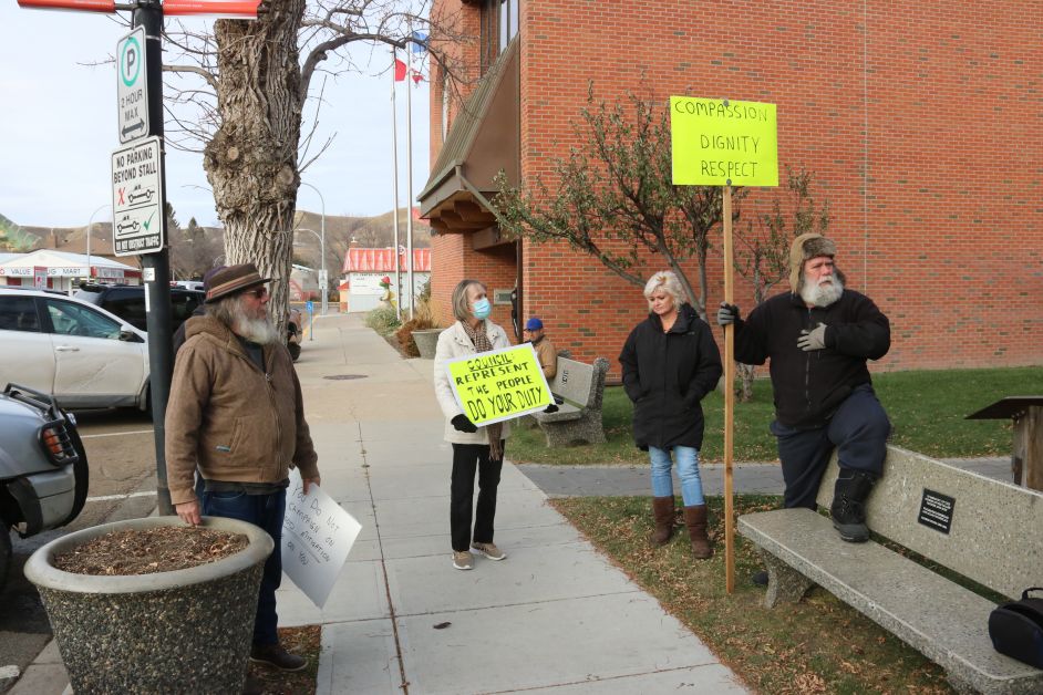 TownHall protest