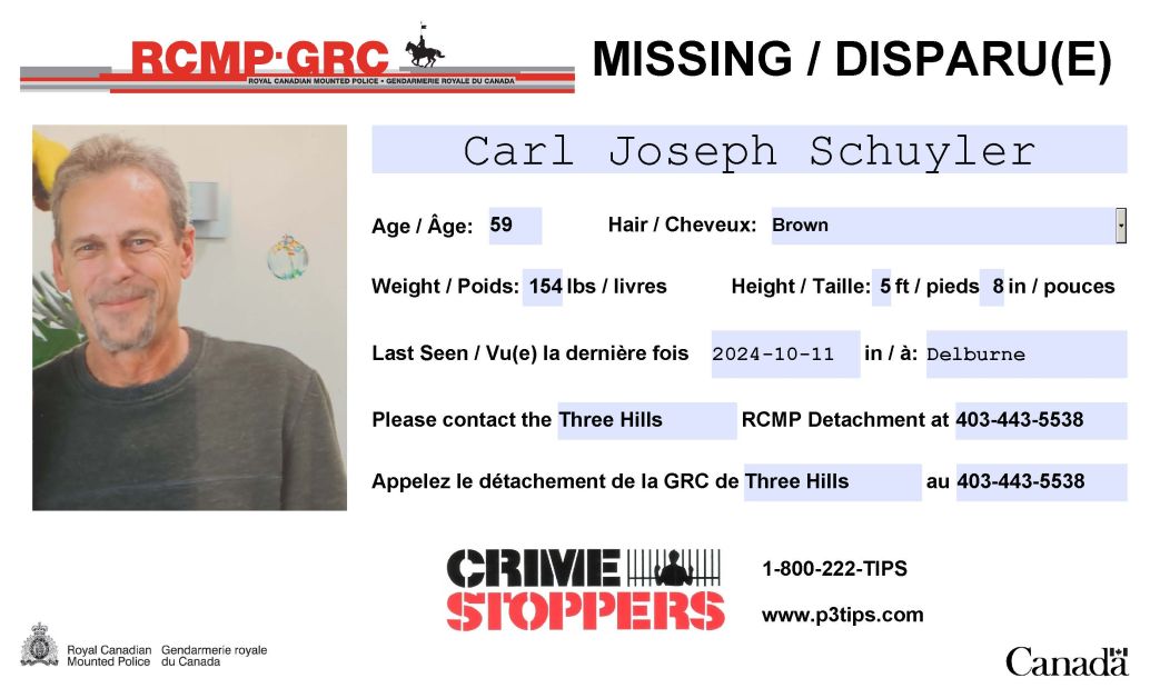 Missing Poster Carl